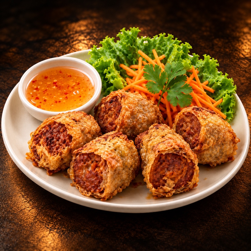 Hoi Jor plated dish